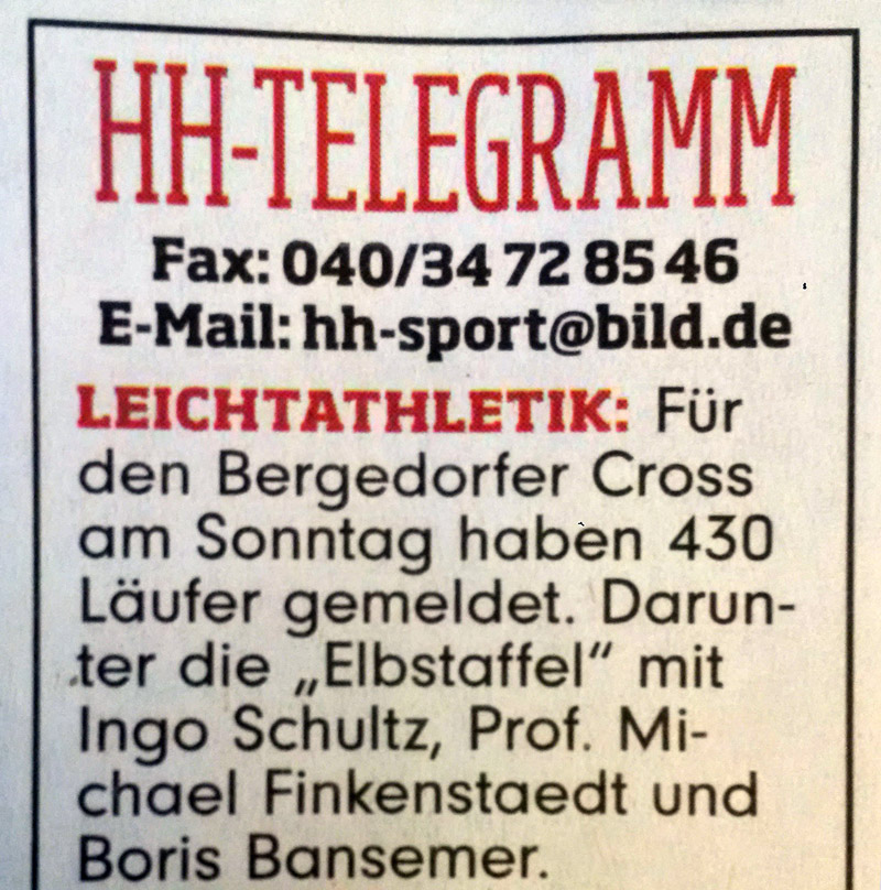 2016 01 08 Bildzeitung Sporttelegramm